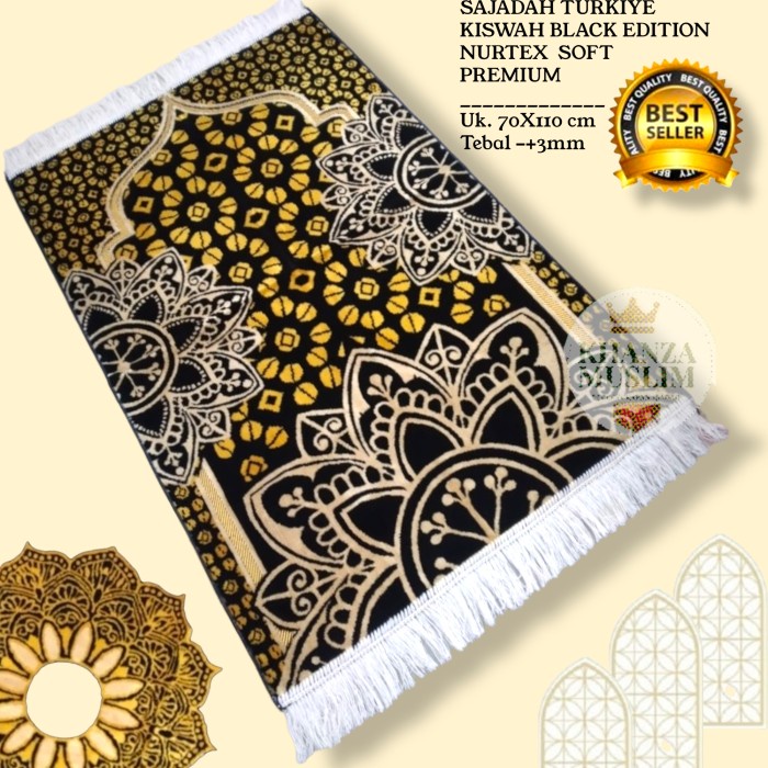 Sajadah Tebal FLORAL BELUDRU LEBAR 70 X 110 KBG 6 Y7V1 Lebar Sajadah New product Besar Terbaru 2023 