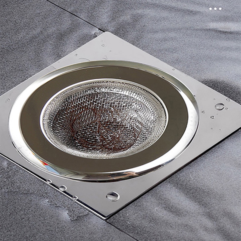 Saringan Wastafel Cuci Piring Sink Lubang Air / Filter Sink Bathroom Kitchen Filter Stainless Steel Mesh Sink Strainer Filter