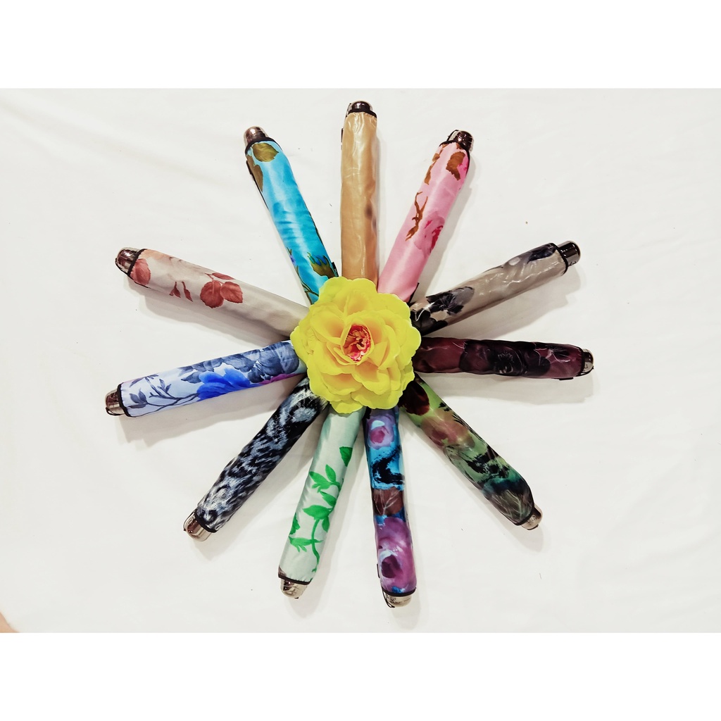 Payung Lipat 3 Mini Pensil Sutra Praktis