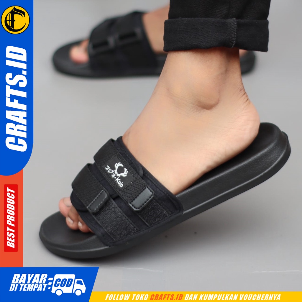 Sendal Slide Pria Sandal Travelling Slop Casual Crafts Jokic