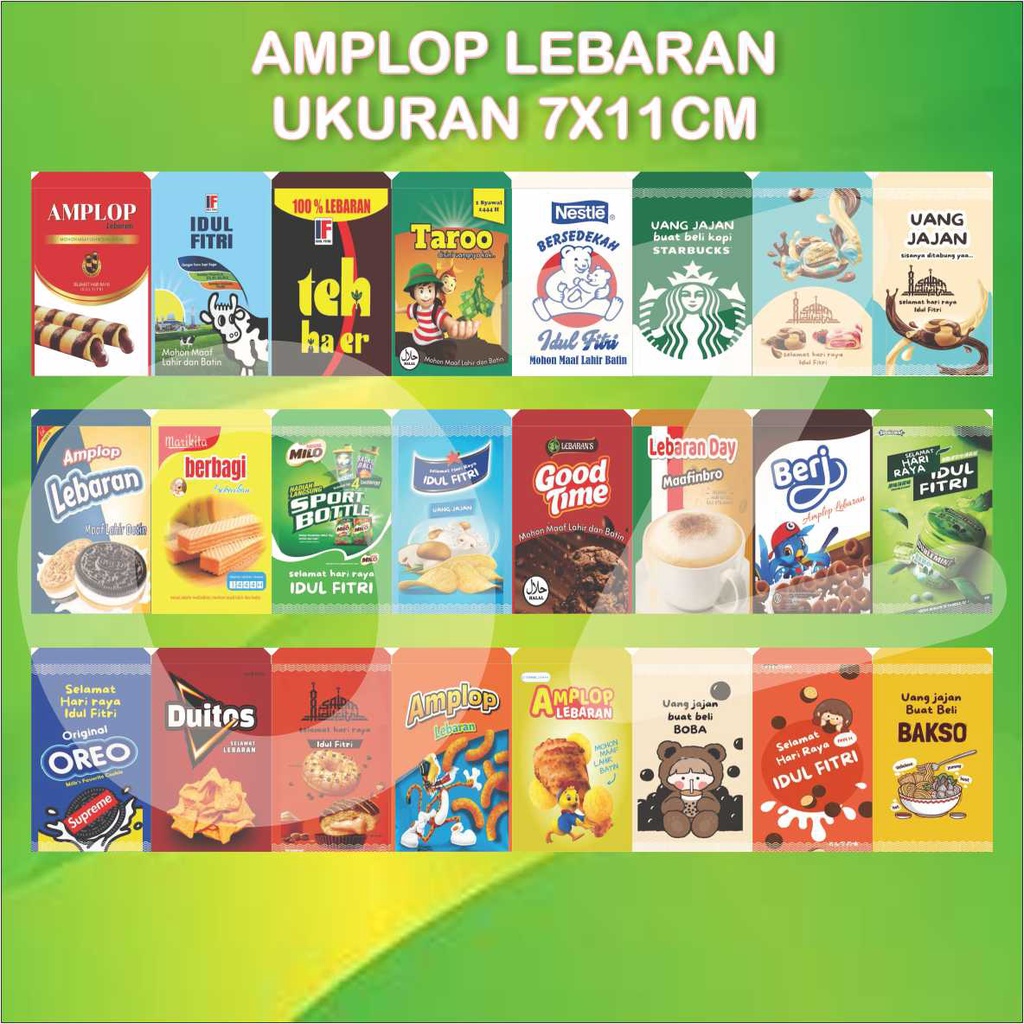

AMPLOP LEBARAN LEBARAN IDUL FITRI UKURAN 7X11 CM /AMPLOP LEBARAN HARI RAYA / AMPLOP LEBARAN MOTIF SNACK /