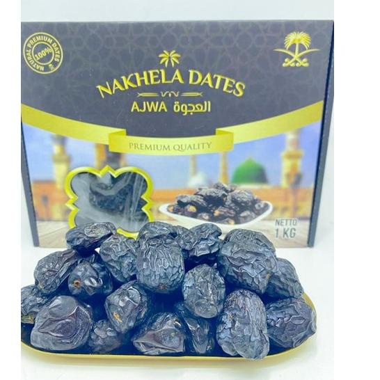 

TERBARU⚡ Kurma Ajwa / Ajwa Al Madinah Ajwa Nakhela dates1kg
