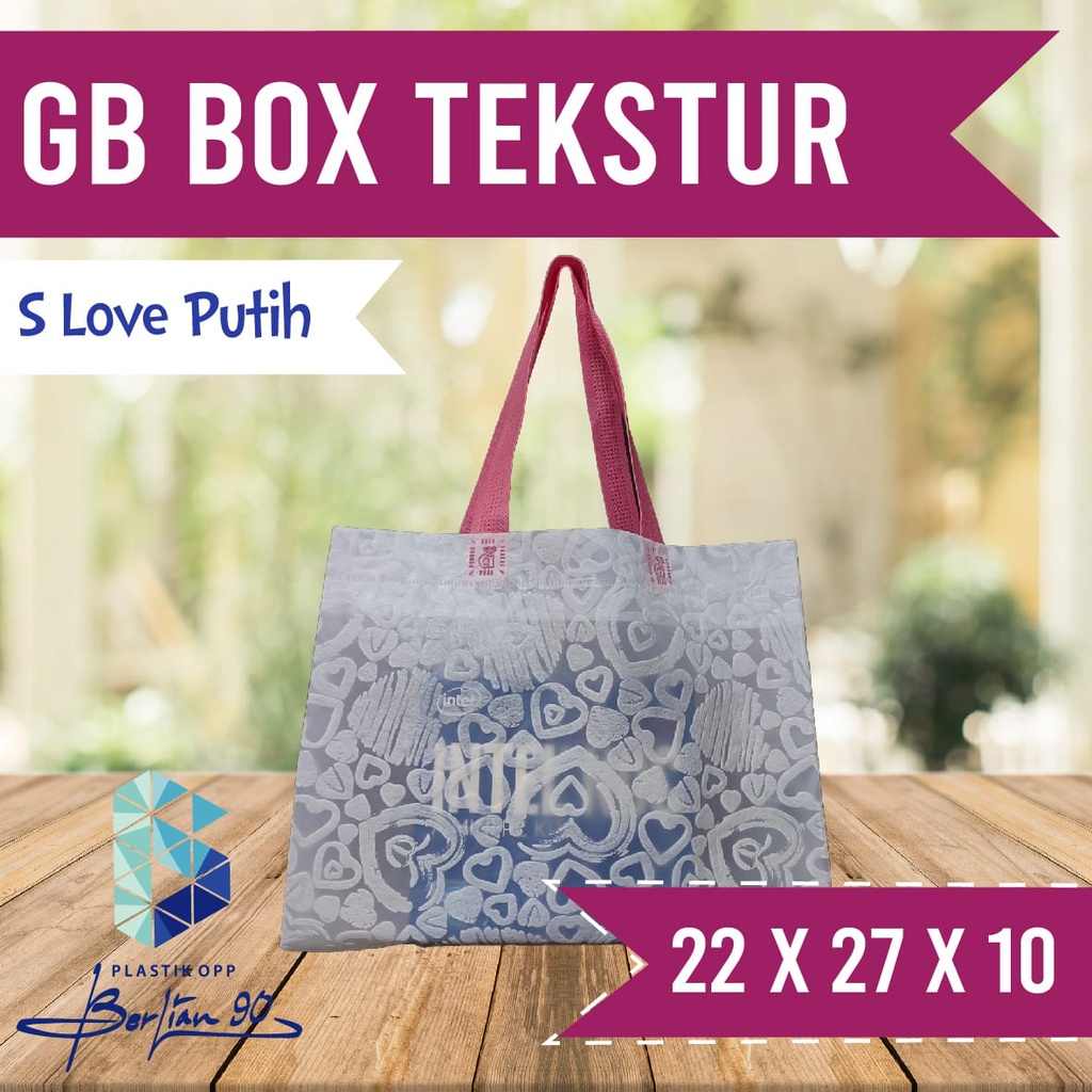 

Goodie Bag Box Tekstur 22x27x10 Tas Goodie Bag Spundbond Tas Berkat Hajatan Tas Belanja