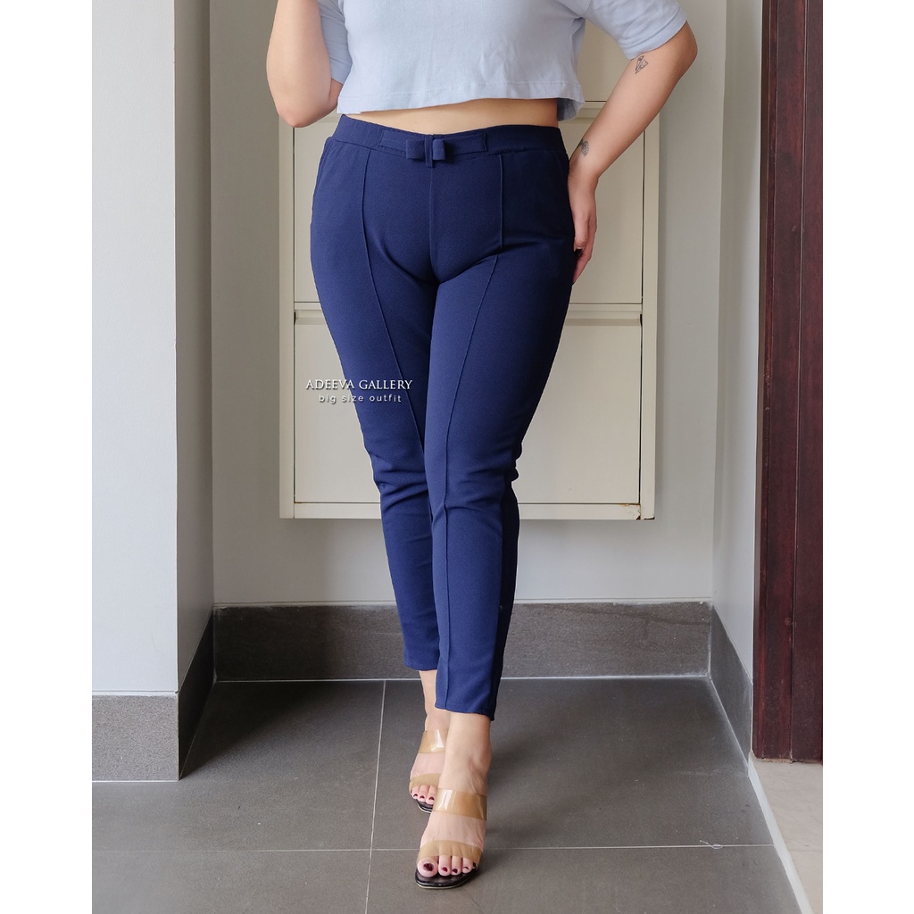 ADEEVA Viona Pants Jumbo Celana Kerja Wanita Jumbo