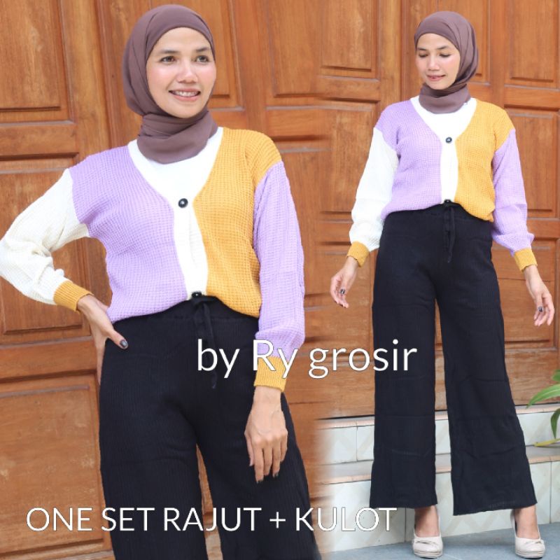 SETELAN DV BLOUSE + KULOT