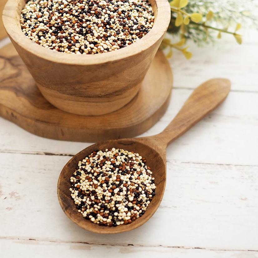 

Ω Tricolour Quinoa organik (Quinoa Hitam, Putih, Merah) 500g ✤