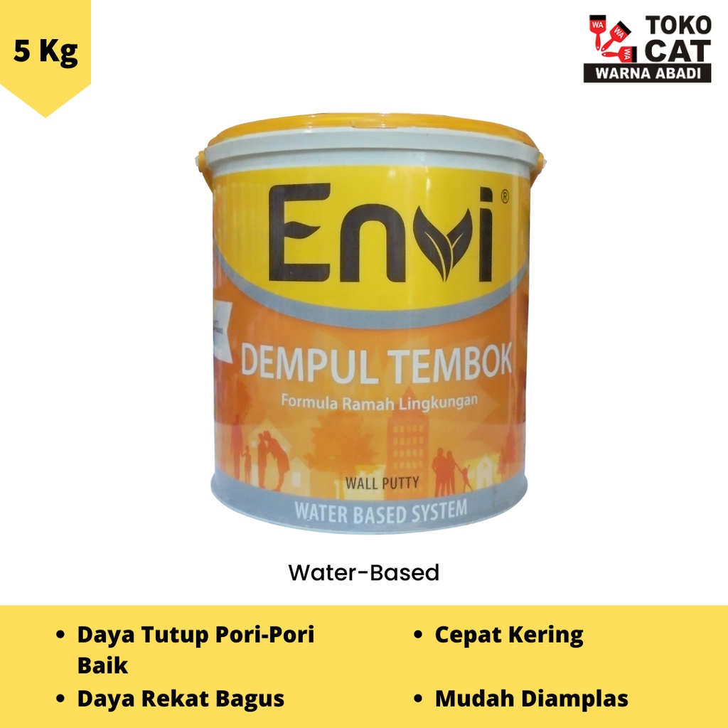 PLAMIR TEMBOK ENVI 5 KG