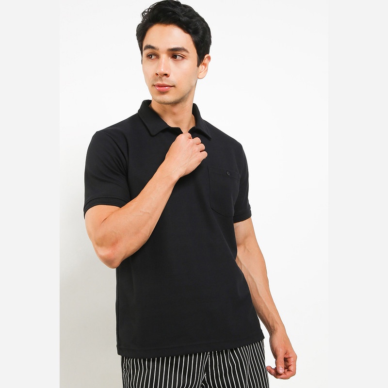 Tolliver Hawaiian Polo Shirt Pria