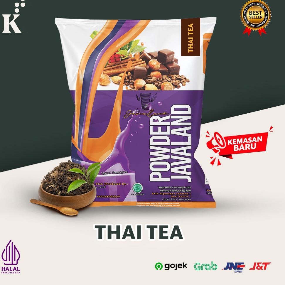 

❤[PROMO ⚡ALE!!!]❤ Bubuk Minuman Bubble Powder Drink Rasa Thai Tea ORIGINAL Javaland 1 kg