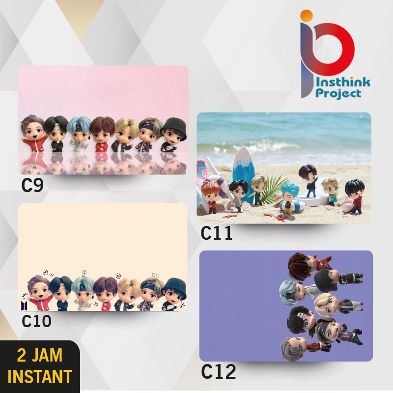 Emoney, Flazz Gen 2, Brizzi, TapCash, Kartu Custom E-Card Print UV BTS KPOP MURAH UNIK LUCU KEREN VIRAL