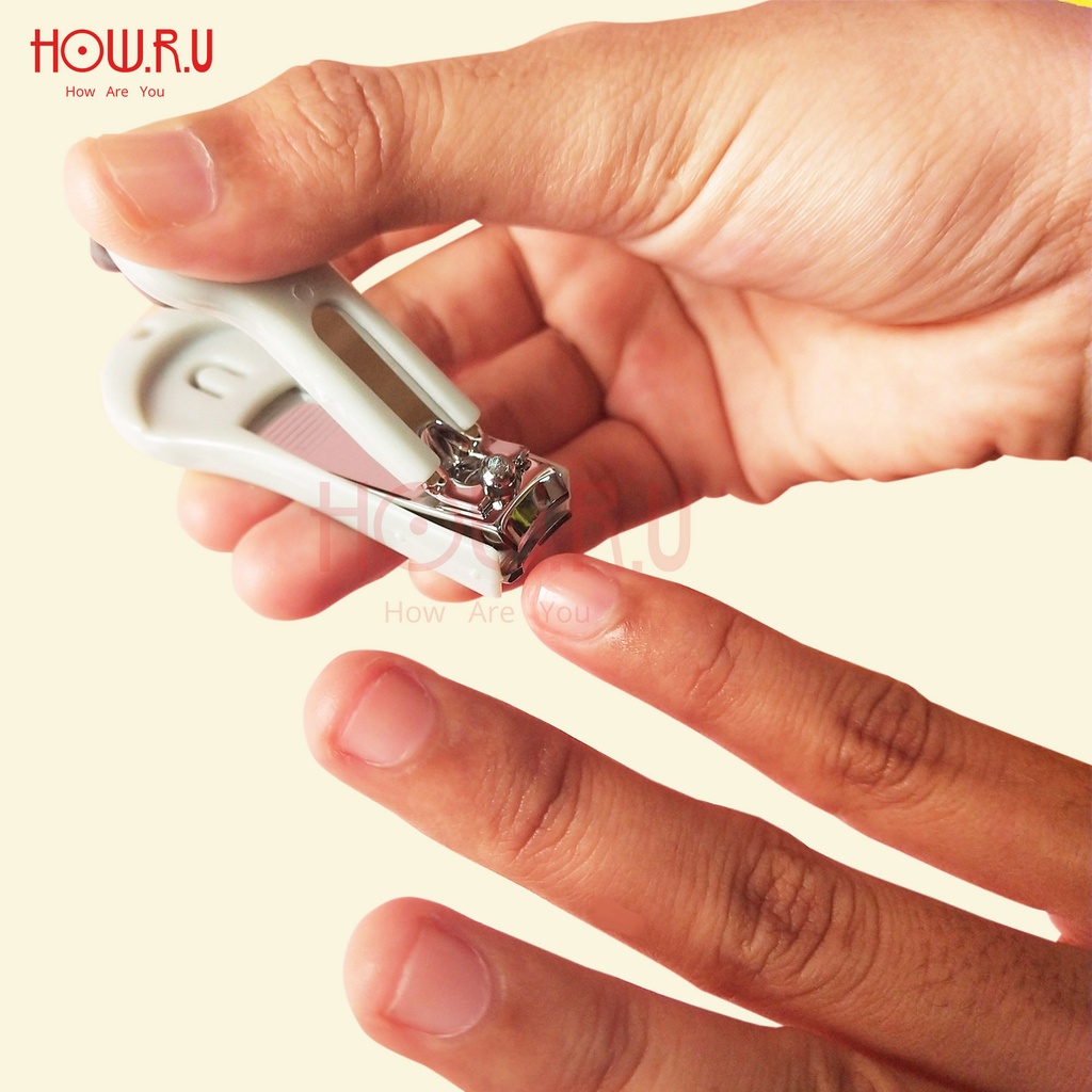 HOW.R.U | Gunting Kuku Pastel / Nail Cut Mini Motif Karakter