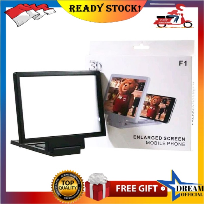 Kaca Pembesar Layar Hp 3D / Pembesar Layar Untuk Nonton