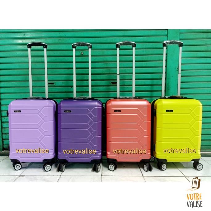 Koper 20 inch fiber murah Polo Twin koper kabin tas travel ---NEW---