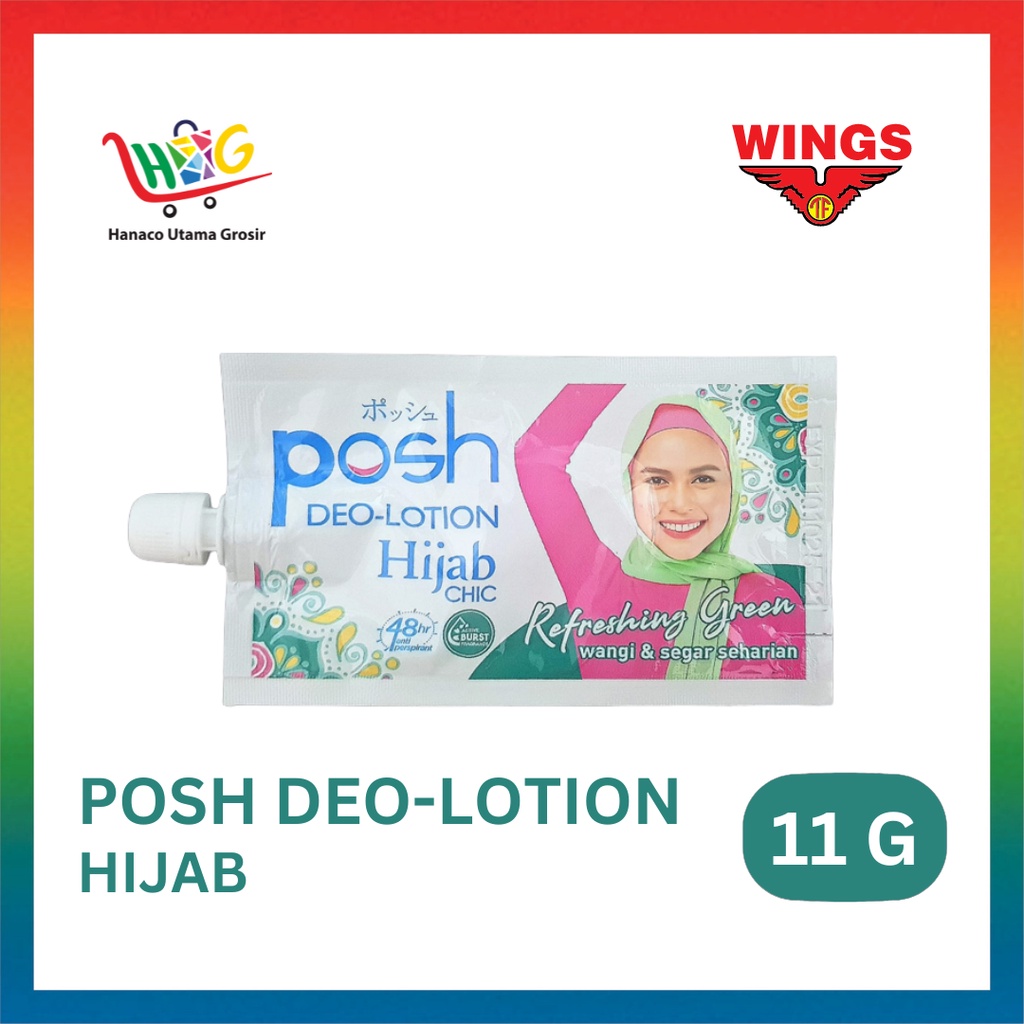 Posh Deo Lotion Whitening Sachet All Variant 11gr