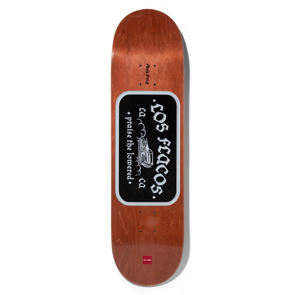 Perez 8.375” Car Club Chocolate Skateboard Deck