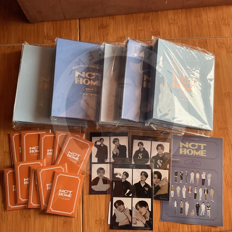[ READY STOCK INA SIAP KIRIM ] MERCH NCT HOME 4CUT PHOTO JAEMIN JENO JAEHYUN TRADING CARD A BINDER N