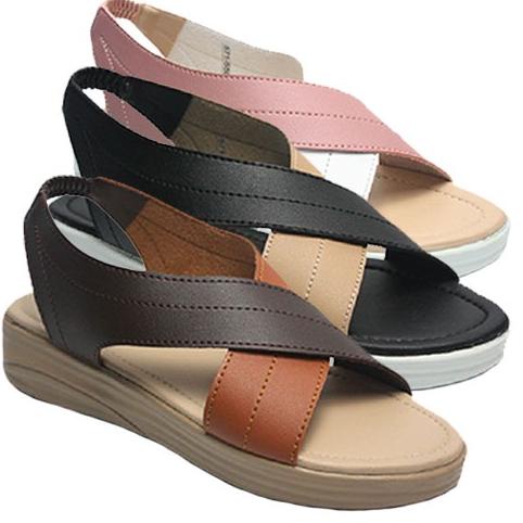 LANGSUNG ATC Dr. Kevin Sepatu Sandal Treples Wanita tali belakang Flat Sandal 571-550