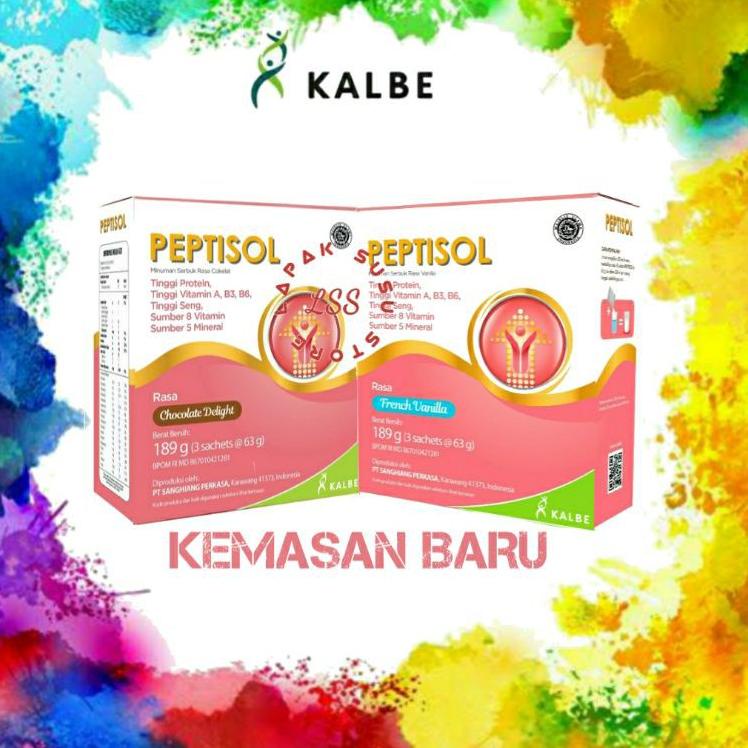 

☀ Peptisol gram - Tinggi Protein ❆