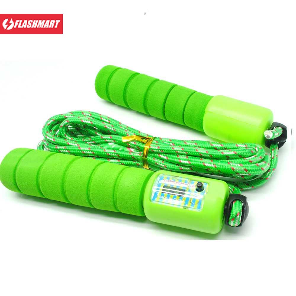 Flashmart Tali Skipping Jump Rope dengan Penghitung Otomatis - KY-319