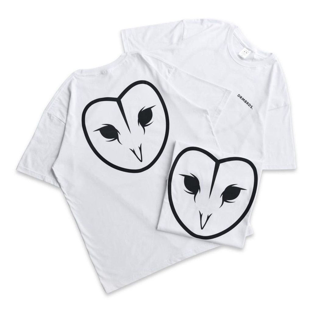 T SHIRT BASIC LOGO RESERVED WHITE DREAMBIRDS - ORIGINAL