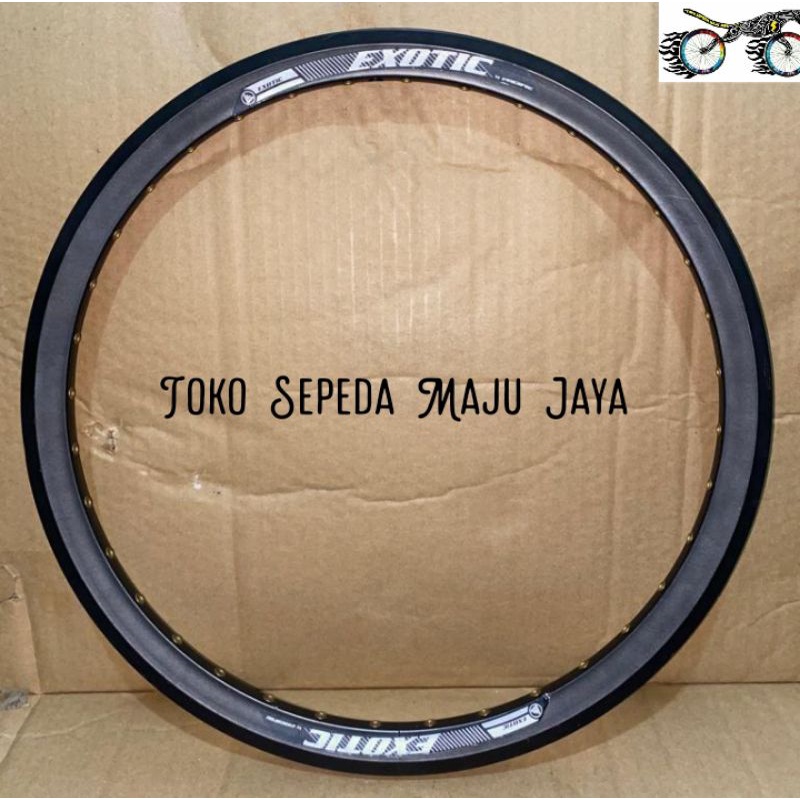 velg rims rim 20 murni 406 exotic ET 522 hole 36 double wall Alloy satuan for sepeda lipat BMX Minio