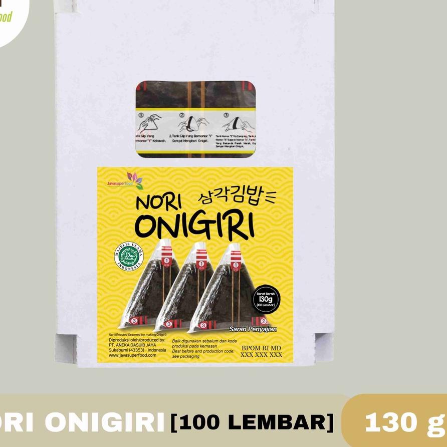 

✷ NORI ONIGIRI | NORI WRAPPER KHUSUS BUNGKUS NORI TRIANGLE / SUSHI NORI LEMBAR ▼