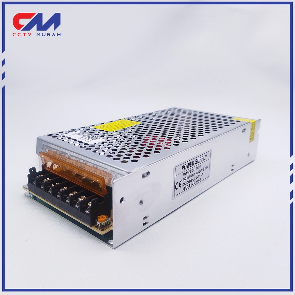 POWER SUPPLY 24V/5A SWITCING Switching Power Supply PSU 24V 5A High Quality, 24 Volt 5 Ampere Jaring Adaptor