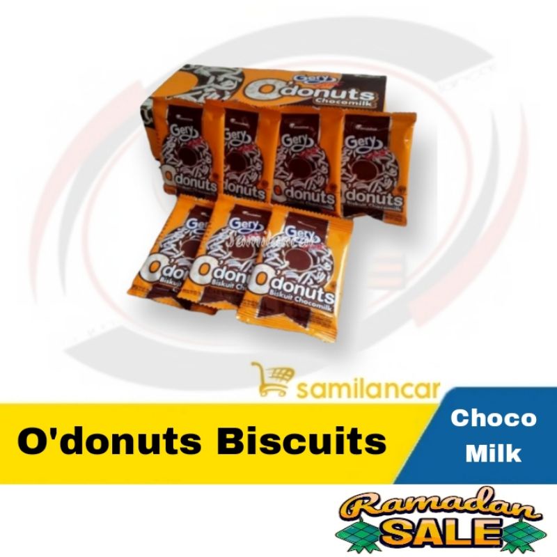 

Gery O'donuts Biskuit Chocomilk (8g)