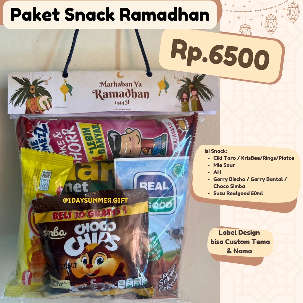 

PAKET MURAH SNACK ULANG TAHUN / BINGKISAN / SOUVENIR ULANG TAHUN ANAK / [PAKET B]