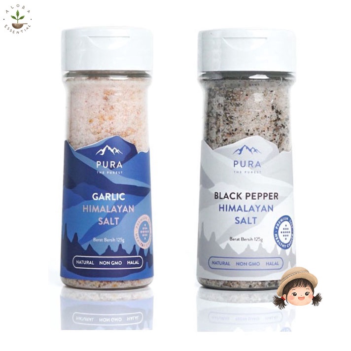 Pura Himalayan Salt 125gr - Garam Himalaya Natural