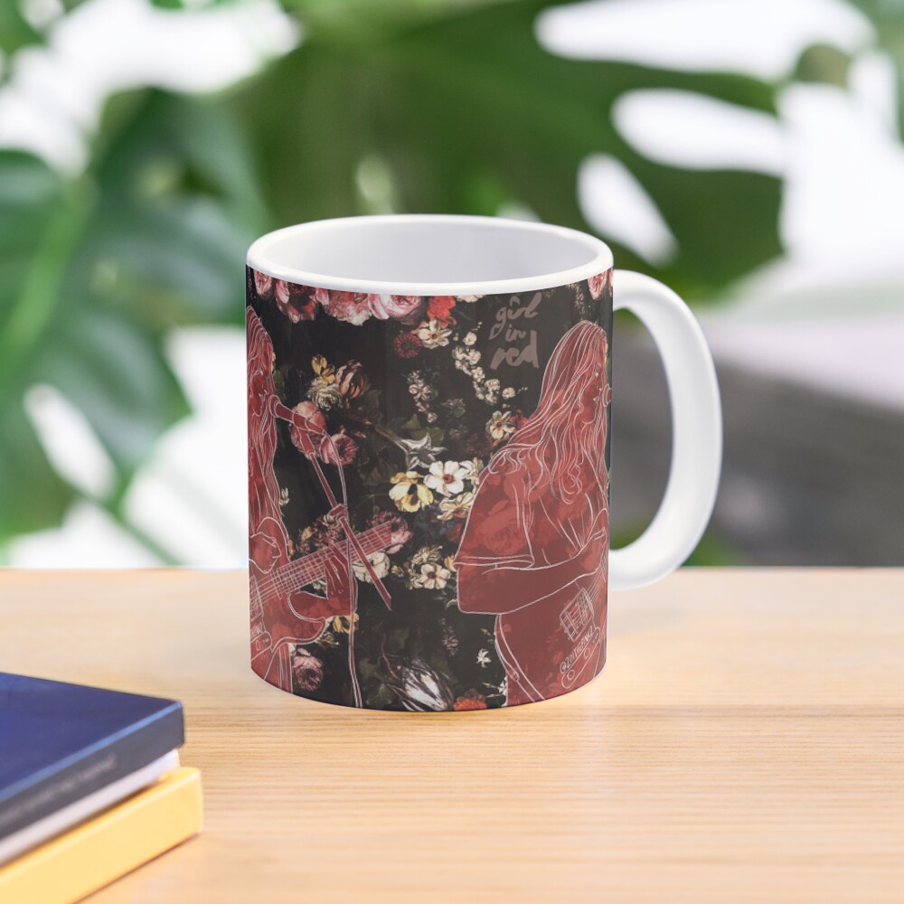 Girl in Red Coffee Mug