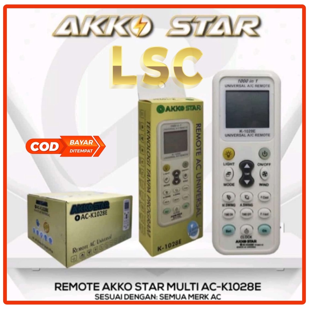 AKKO STAR REMOTE AC UNIVERSAL AKKO STAR