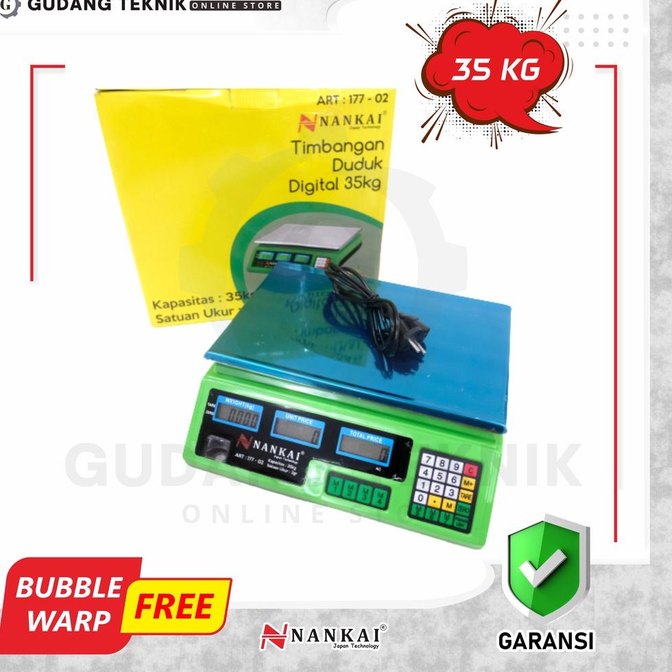 TERBAIK Timbangan Duduk Digital 35KG NANKAI / Timbangan DIGITAL Duduk 35 Kg NANKAI