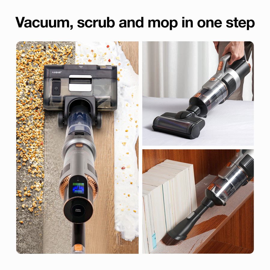 JIMMY HW10 Pro Cordless 3in1 Handheld Vacuum &amp; Washer Penyedot Debu