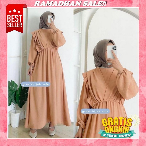 Gamis Terbaru 2023 Gamis Wanita Virsa Maxi Gamis Lebaran 2023 Gamis Model Terbaru 2023 Gamis 2023 (M