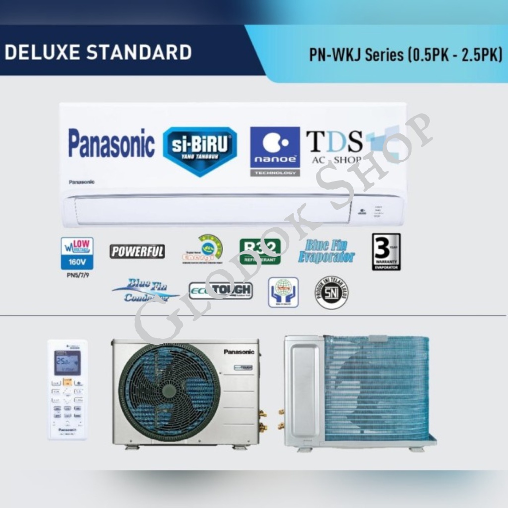AC Panasonic CS/CU - PN5WKJ - Standard 1/2 PK - R32 BATAM