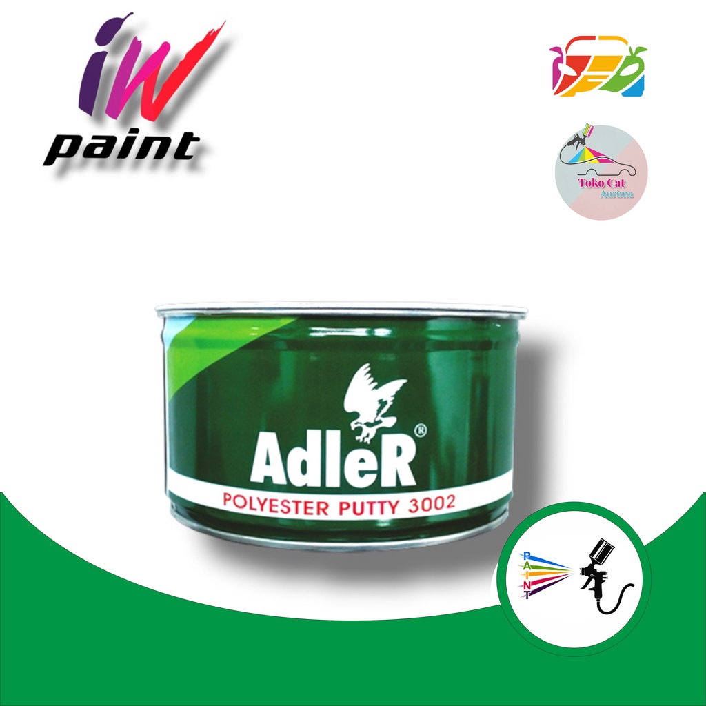 DEMPUL ADLER DEMPUL PLASTIK DEMPUL BESI DEMPUL KAYU 1KG