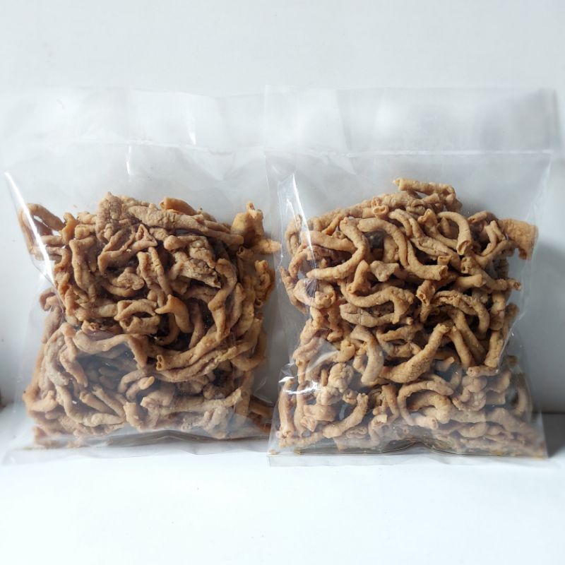 

KERIPIK USUS CRISPY 250 GR /SNACK KILOAN MURAH MERIAH