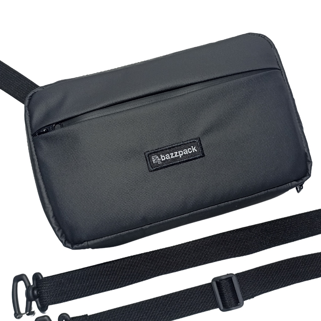 Bazzpack - ZERO Clutchbag Slingbag Handbag Pria Wanita Waterproof