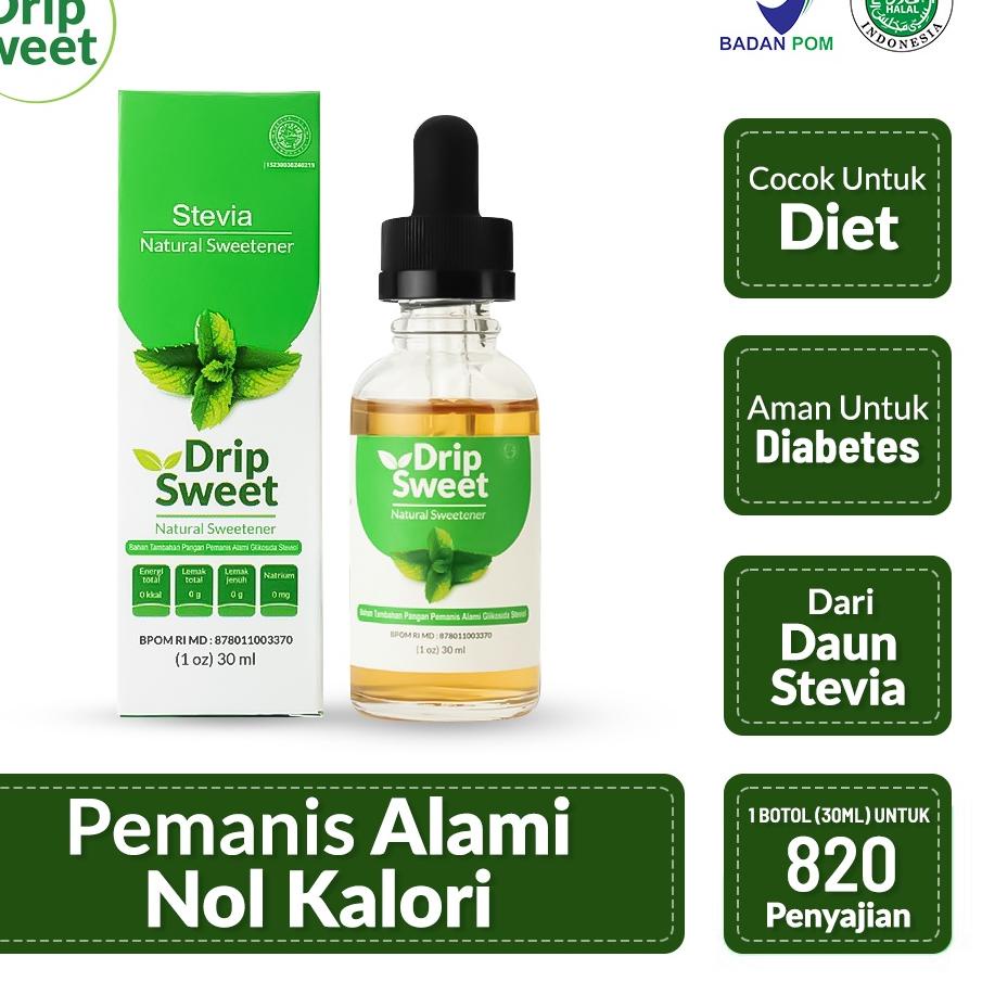 

♂ Drip Sweet 30 ml Stevia Cair ✷