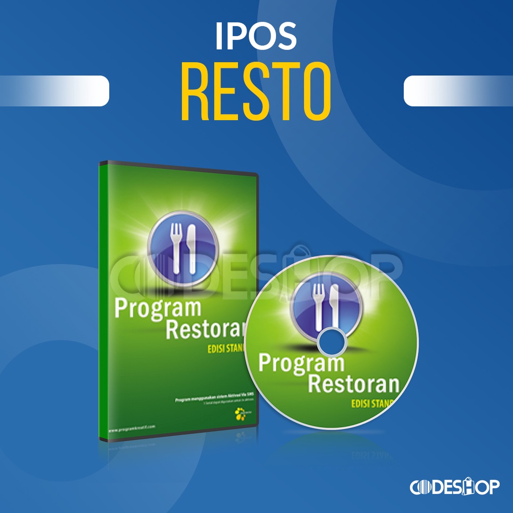 Program Software Kasir Restorant IPOS 3.0 Restoran