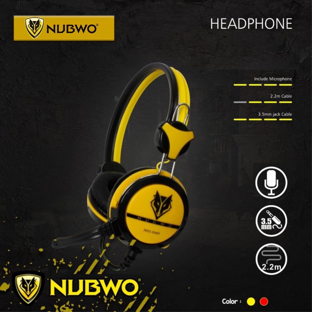 HEADPHONE NUBWO HS-040