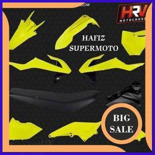 body set ktm 250 2017 cover body ktm 250 2017 cover tangki sayap depan ktm 250 2017 flow yelow stabi