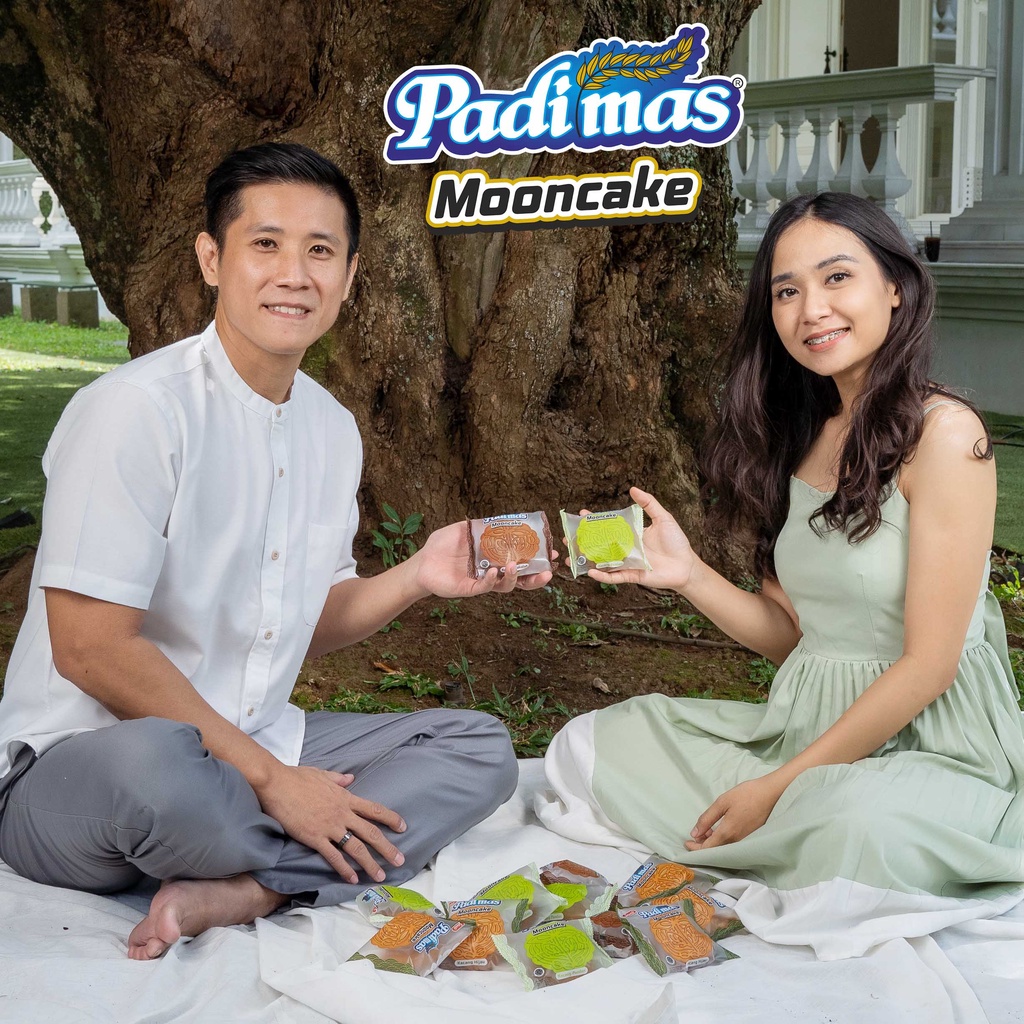 Padimas Mooncake (Kue Pia - Kue Bulan) Kacang Pandan 60g