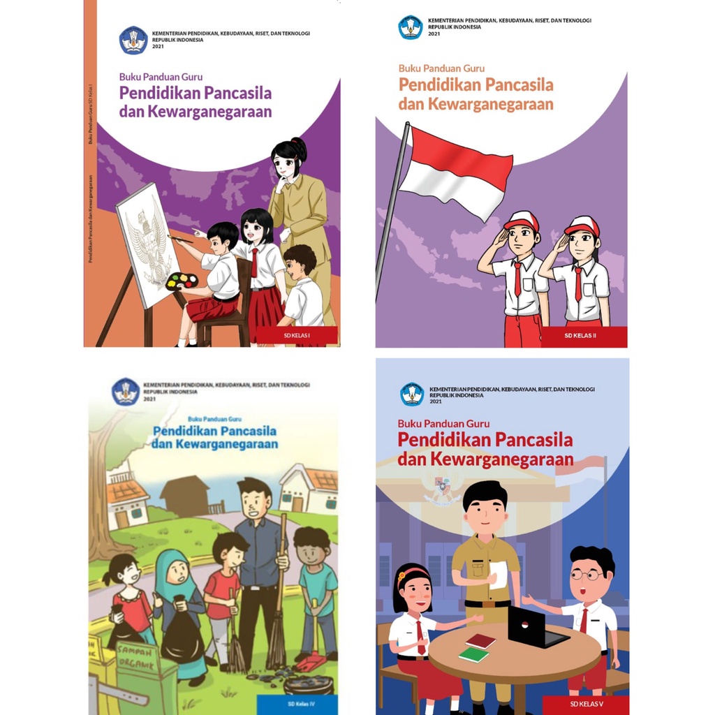 

Buku Panduan Guru Pendidikan Pancasila dan Kewarganegaraan Sekolah Dasar Kelas 1 2 4 dan 5