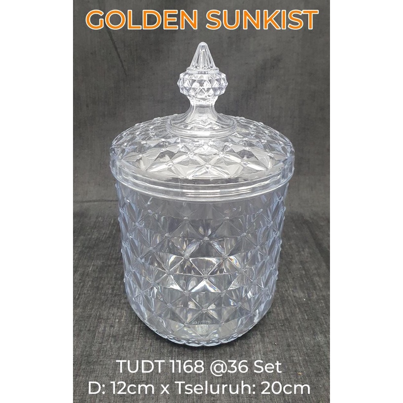 Toples Kue Kristal Kaca Natural TUK 1138 N