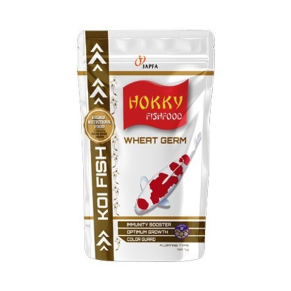HOKKY WHEAT GERM PAKAN IKAN KOI - PENCERAH WARNA KOI - PENGGEMUK BULKY KOI