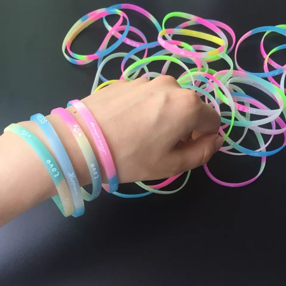 GP Gelang Karet Tangan Fashion Pria Dan Wanita Versi Korea