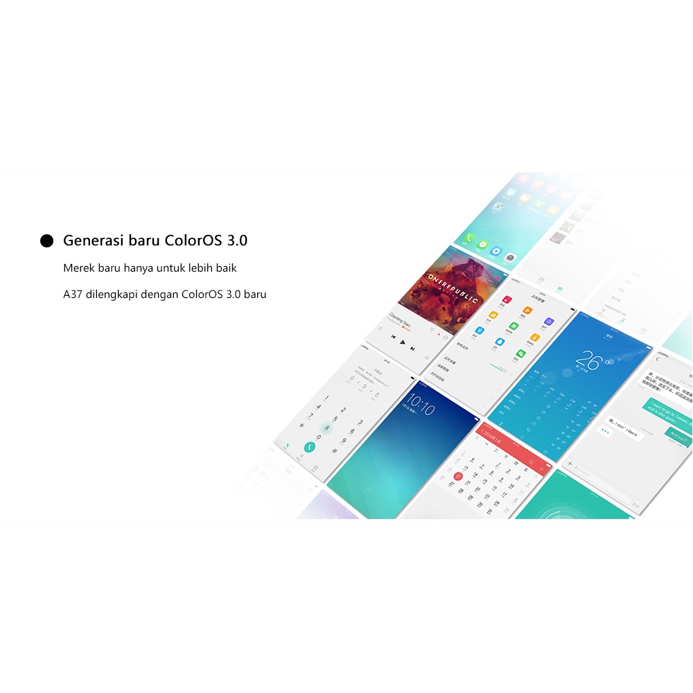 OPPO A37 RAM 2/16GB Baru HP Garansi 1 Tahun