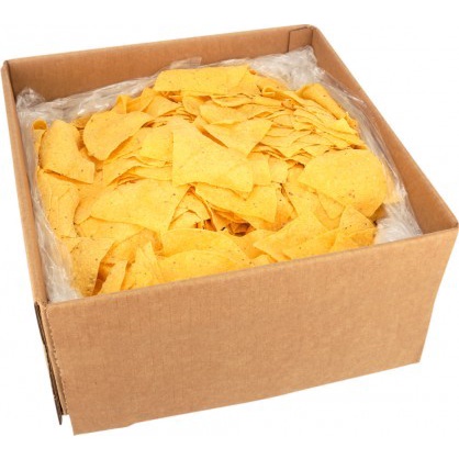 

Fried Yellow Corn Tortilla Chips (Nachos) - 1 kg